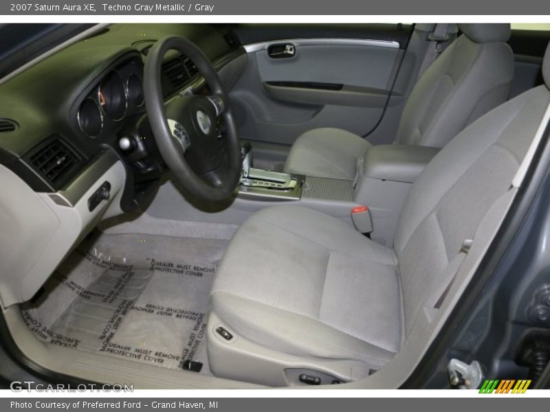 Techno Gray Metallic / Gray 2007 Saturn Aura XE