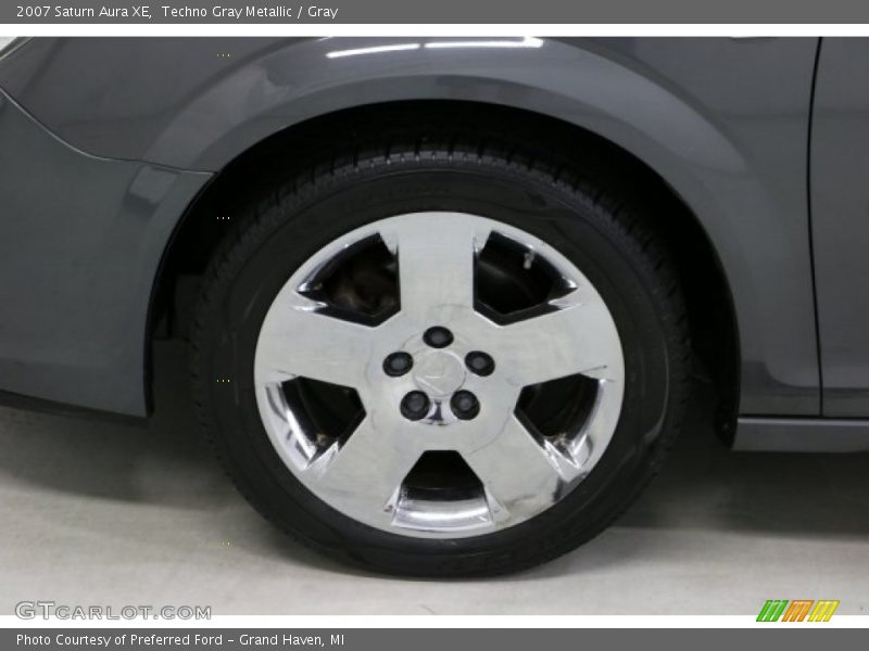 Techno Gray Metallic / Gray 2007 Saturn Aura XE