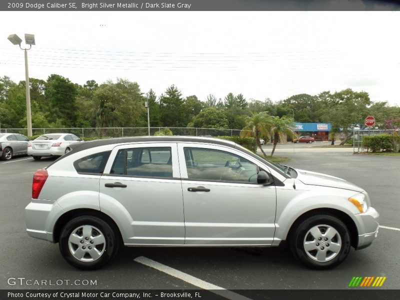 Bright Silver Metallic / Dark Slate Gray 2009 Dodge Caliber SE