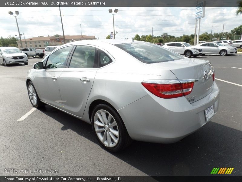 Quicksilver Metallic / Cashmere 2012 Buick Verano FWD