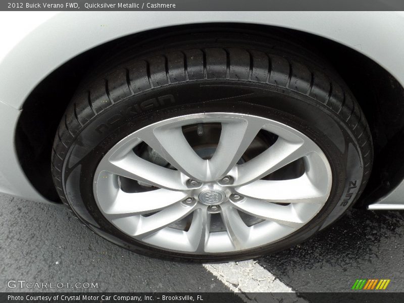 Quicksilver Metallic / Cashmere 2012 Buick Verano FWD