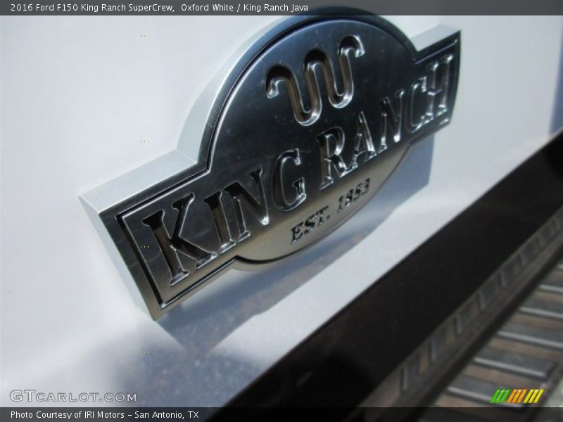 Oxford White / King Ranch Java 2016 Ford F150 King Ranch SuperCrew