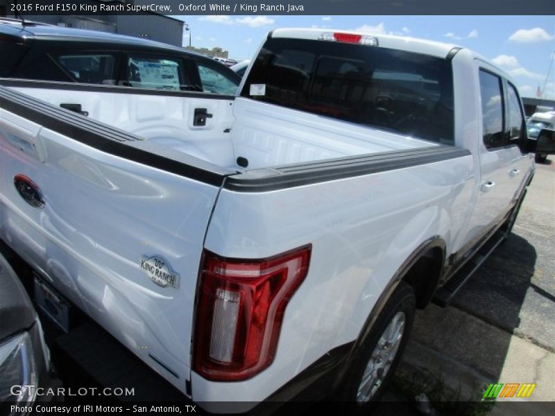 Oxford White / King Ranch Java 2016 Ford F150 King Ranch SuperCrew