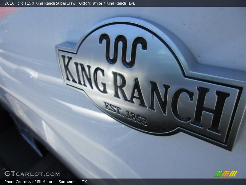 Oxford White / King Ranch Java 2016 Ford F150 King Ranch SuperCrew