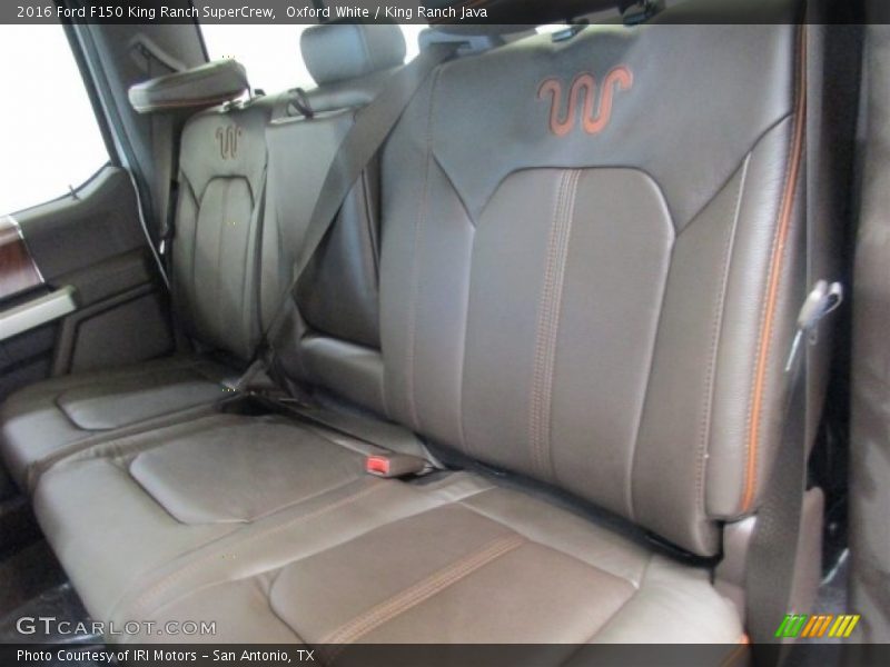 Oxford White / King Ranch Java 2016 Ford F150 King Ranch SuperCrew