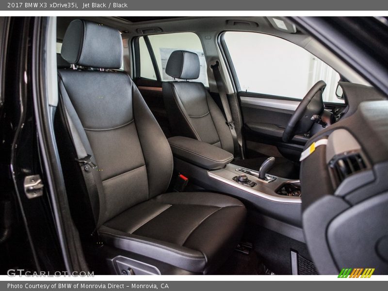Jet Black / Black 2017 BMW X3 xDrive35i