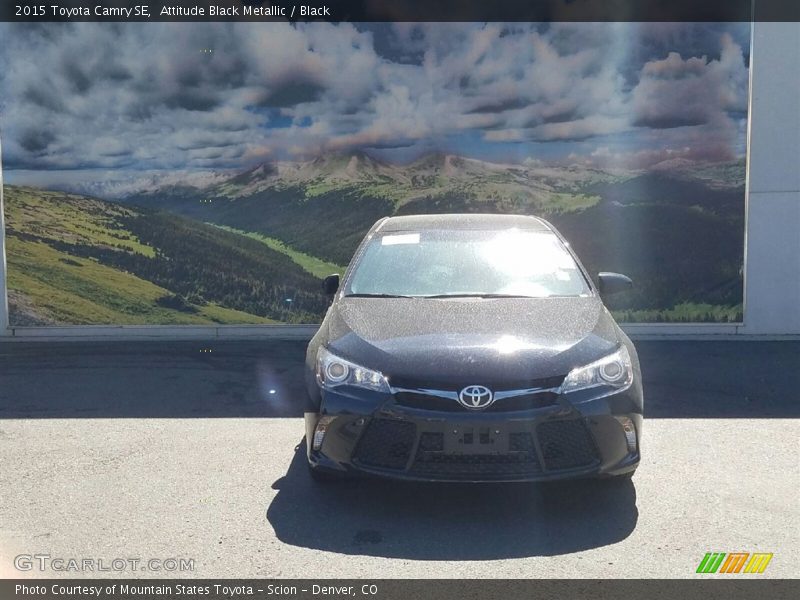 Attitude Black Metallic / Black 2015 Toyota Camry SE