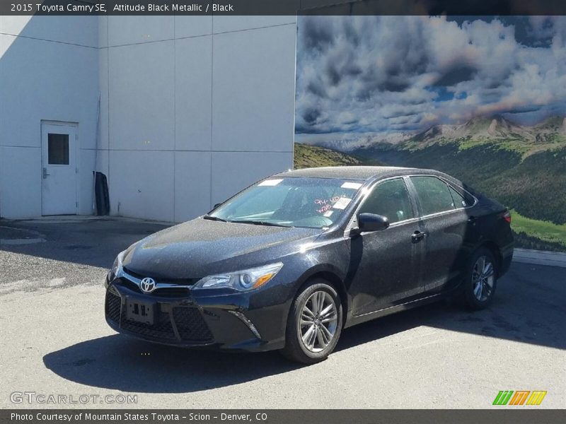 Attitude Black Metallic / Black 2015 Toyota Camry SE