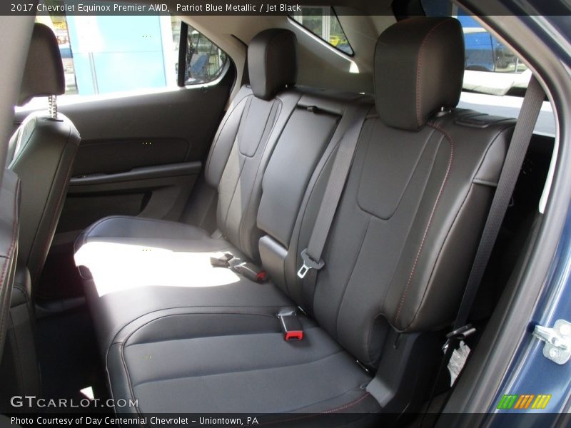 Patriot Blue Metallic / Jet Black 2017 Chevrolet Equinox Premier AWD