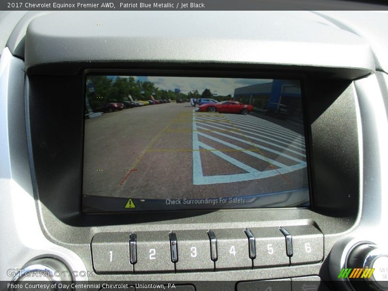 Patriot Blue Metallic / Jet Black 2017 Chevrolet Equinox Premier AWD