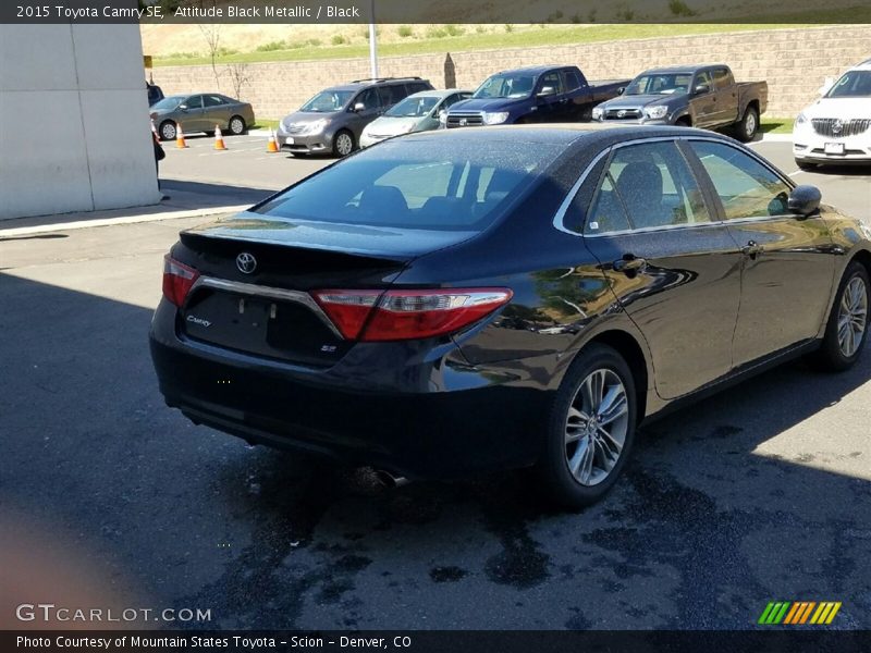 Attitude Black Metallic / Black 2015 Toyota Camry SE