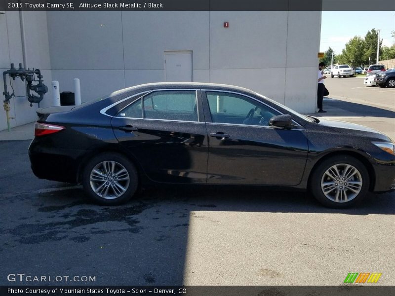 Attitude Black Metallic / Black 2015 Toyota Camry SE