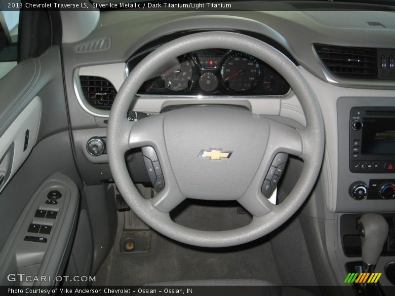 Silver Ice Metallic / Dark Titanium/Light Titanium 2013 Chevrolet Traverse LS