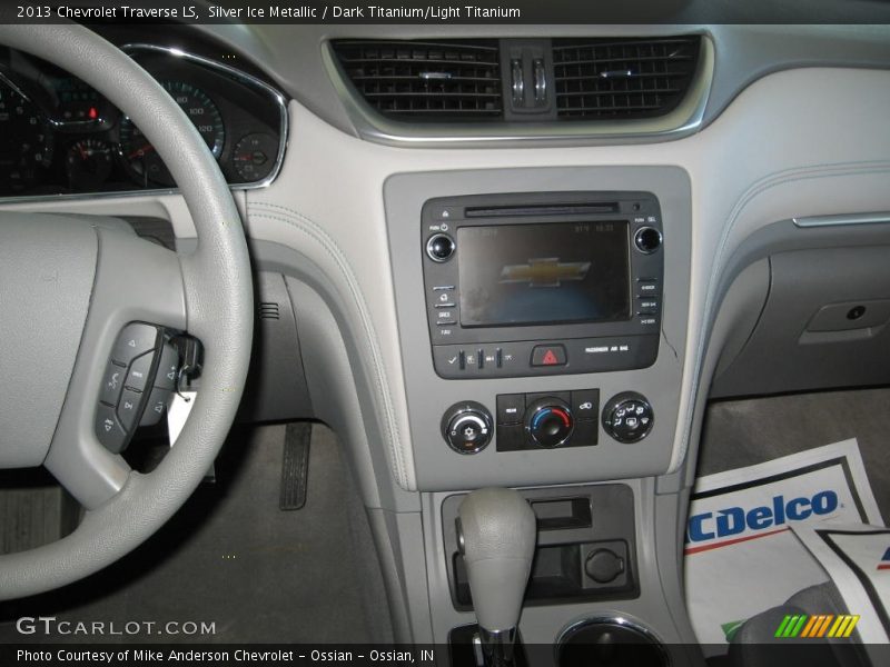Silver Ice Metallic / Dark Titanium/Light Titanium 2013 Chevrolet Traverse LS