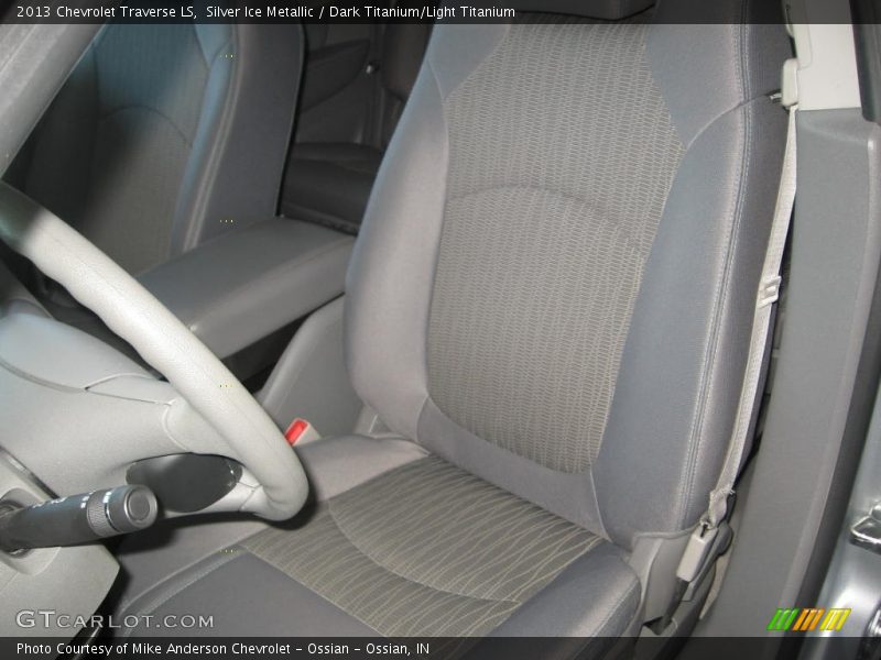 Silver Ice Metallic / Dark Titanium/Light Titanium 2013 Chevrolet Traverse LS
