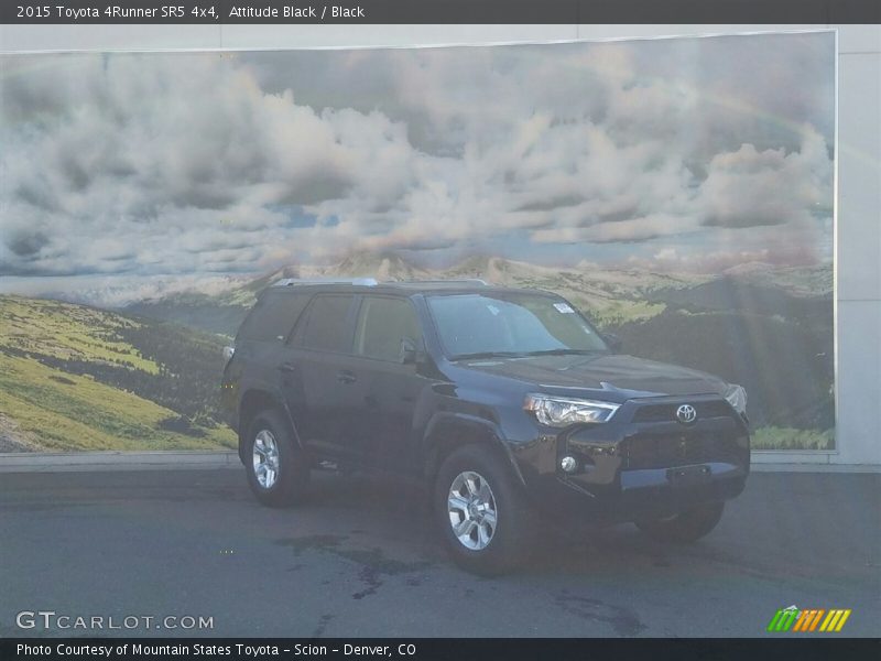 Attitude Black / Black 2015 Toyota 4Runner SR5 4x4