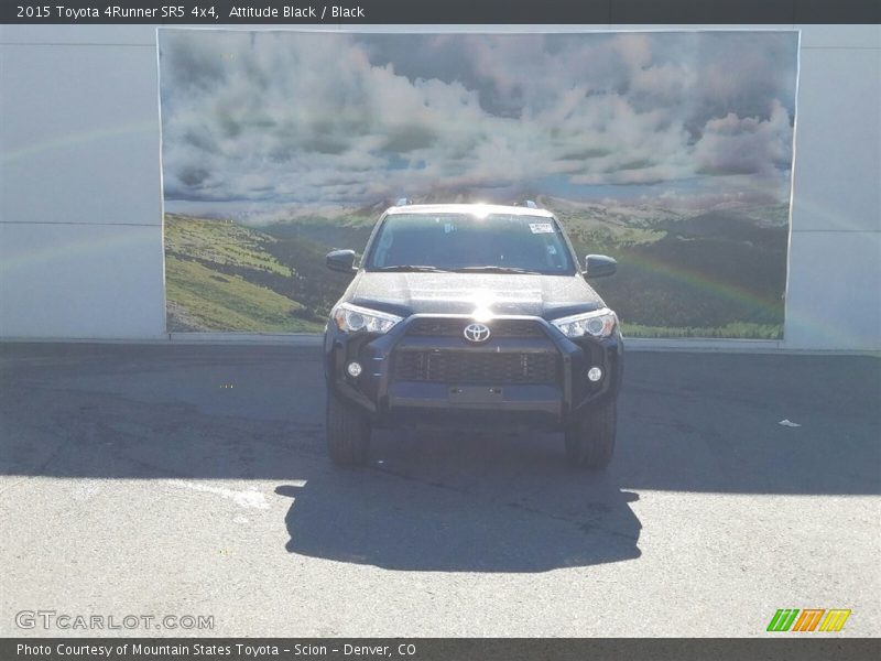 Attitude Black / Black 2015 Toyota 4Runner SR5 4x4