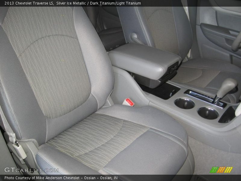 Silver Ice Metallic / Dark Titanium/Light Titanium 2013 Chevrolet Traverse LS