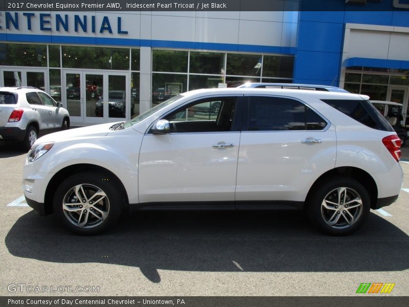 Iridescent Pearl Tricoat / Jet Black 2017 Chevrolet Equinox Premier AWD