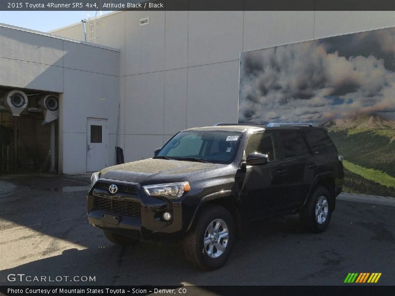 Attitude Black / Black 2015 Toyota 4Runner SR5 4x4