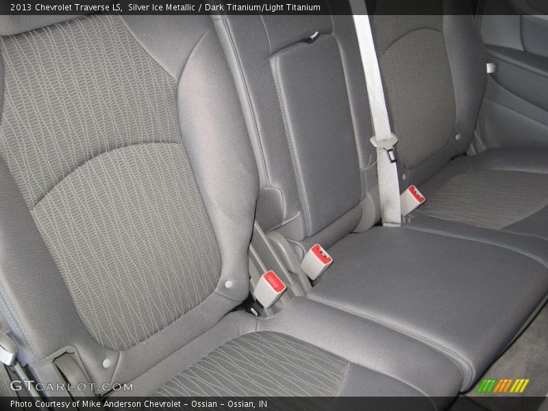 Silver Ice Metallic / Dark Titanium/Light Titanium 2013 Chevrolet Traverse LS