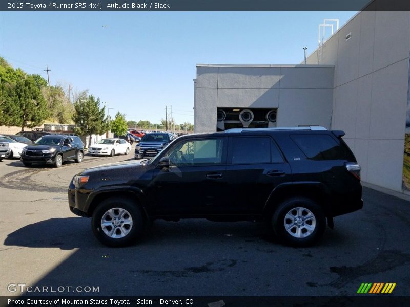 Attitude Black / Black 2015 Toyota 4Runner SR5 4x4