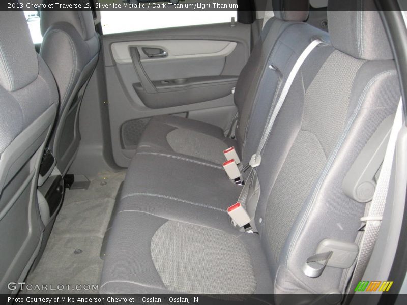 Silver Ice Metallic / Dark Titanium/Light Titanium 2013 Chevrolet Traverse LS