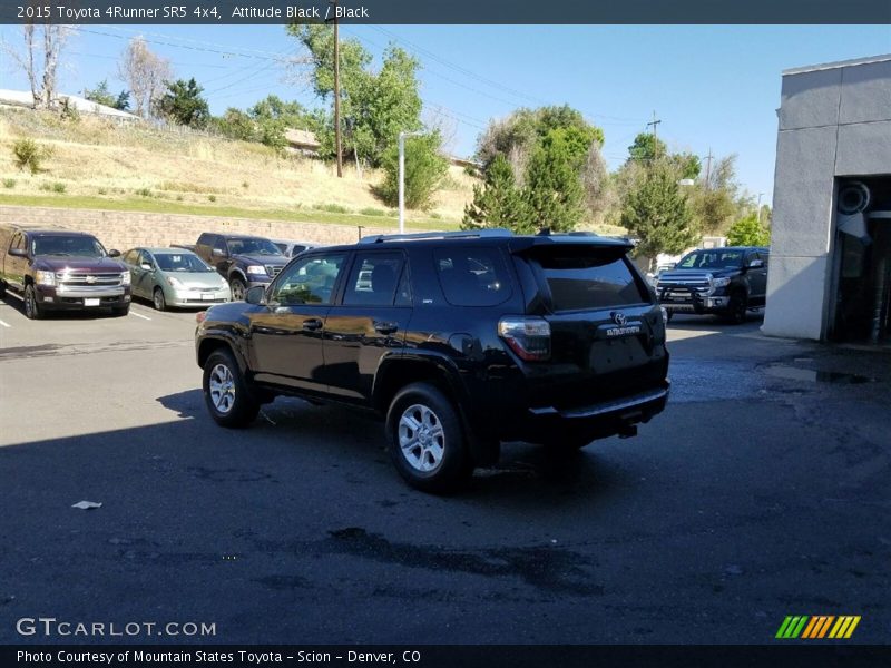 Attitude Black / Black 2015 Toyota 4Runner SR5 4x4