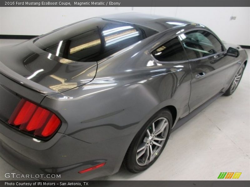 Magnetic Metallic / Ebony 2016 Ford Mustang EcoBoost Coupe