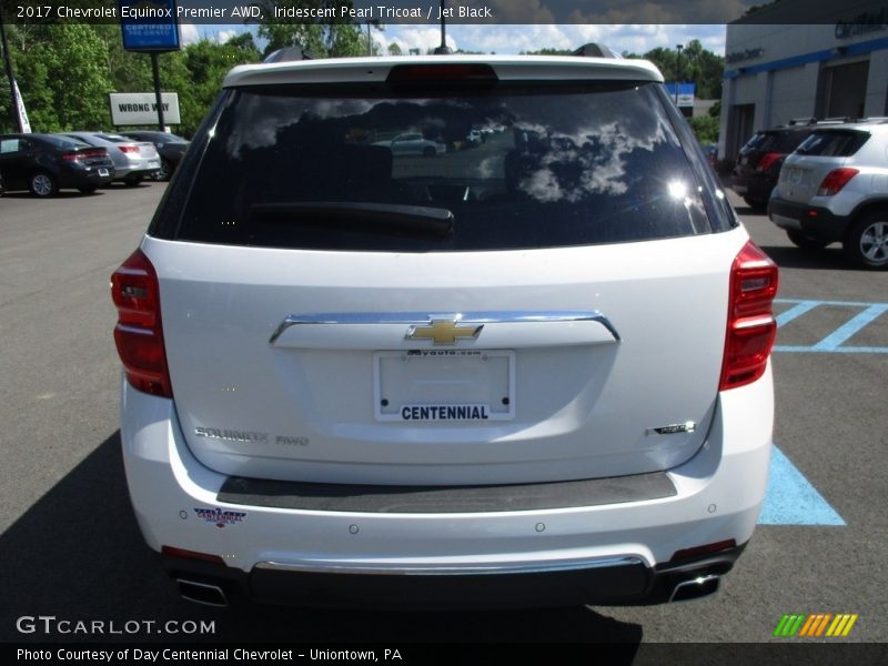 Iridescent Pearl Tricoat / Jet Black 2017 Chevrolet Equinox Premier AWD