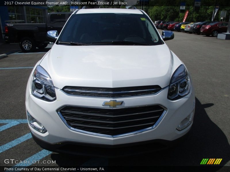 Iridescent Pearl Tricoat / Jet Black 2017 Chevrolet Equinox Premier AWD