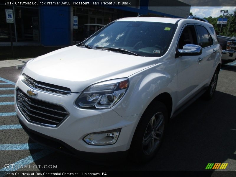 Iridescent Pearl Tricoat / Jet Black 2017 Chevrolet Equinox Premier AWD
