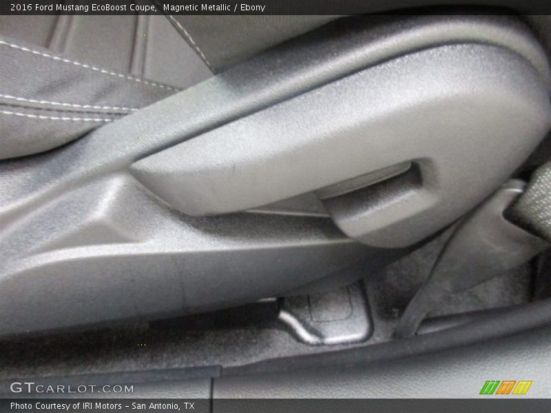 Magnetic Metallic / Ebony 2016 Ford Mustang EcoBoost Coupe