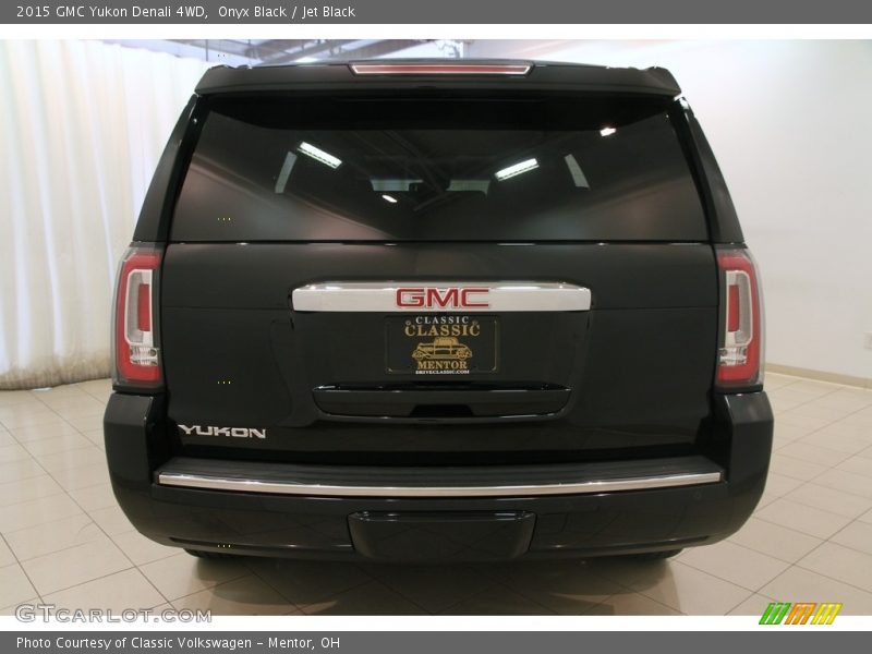 Onyx Black / Jet Black 2015 GMC Yukon Denali 4WD