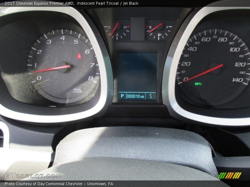 Iridescent Pearl Tricoat / Jet Black 2017 Chevrolet Equinox Premier AWD