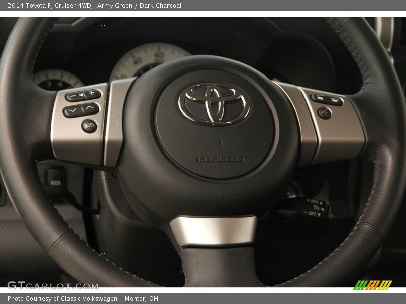 Army Green / Dark Charcoal 2014 Toyota FJ Cruiser 4WD