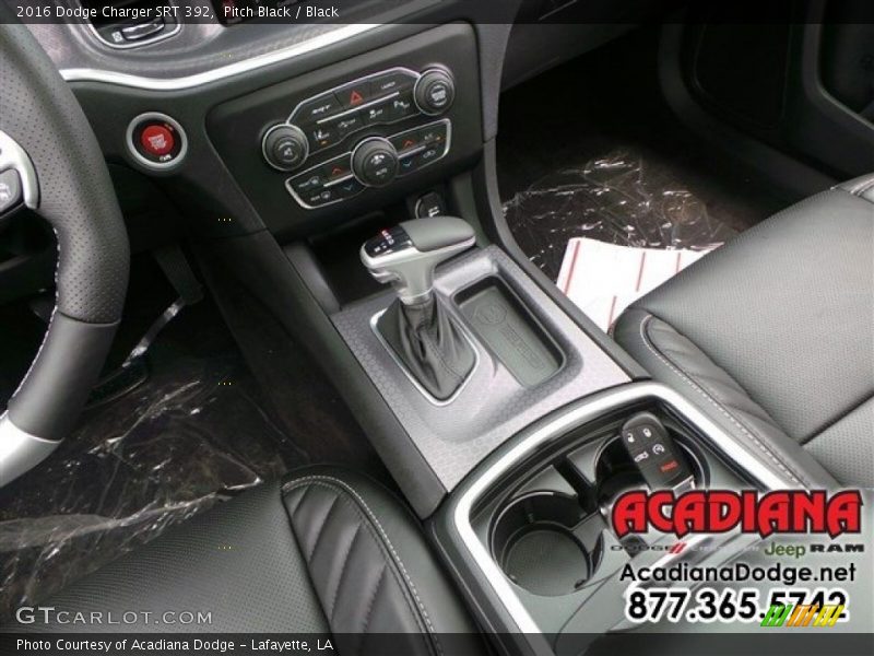 Pitch Black / Black 2016 Dodge Charger SRT 392