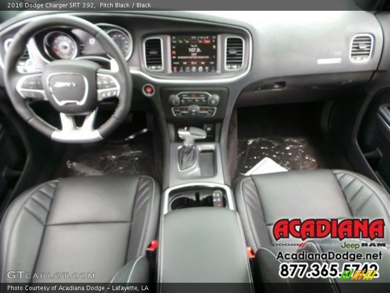 Pitch Black / Black 2016 Dodge Charger SRT 392