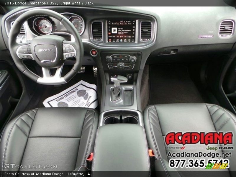 Bright White / Black 2016 Dodge Charger SRT 392