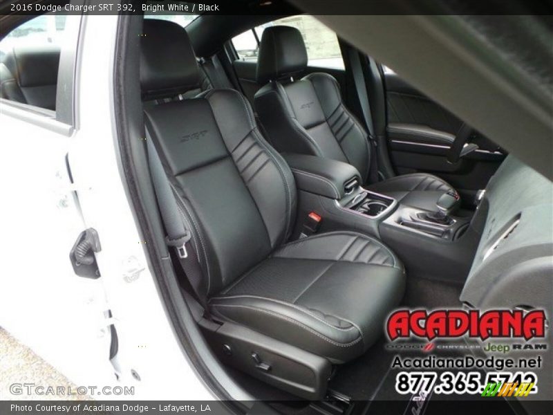 Bright White / Black 2016 Dodge Charger SRT 392