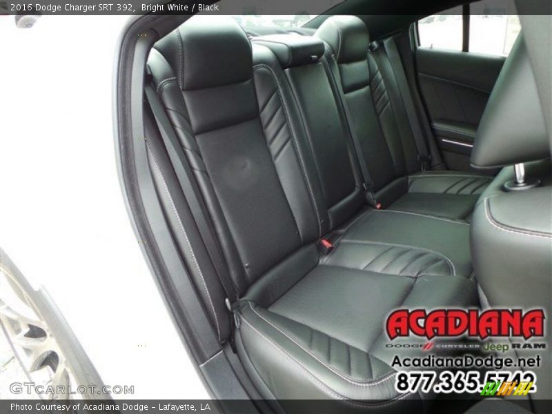 Bright White / Black 2016 Dodge Charger SRT 392