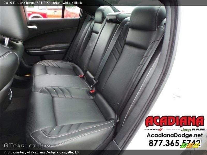 Bright White / Black 2016 Dodge Charger SRT 392