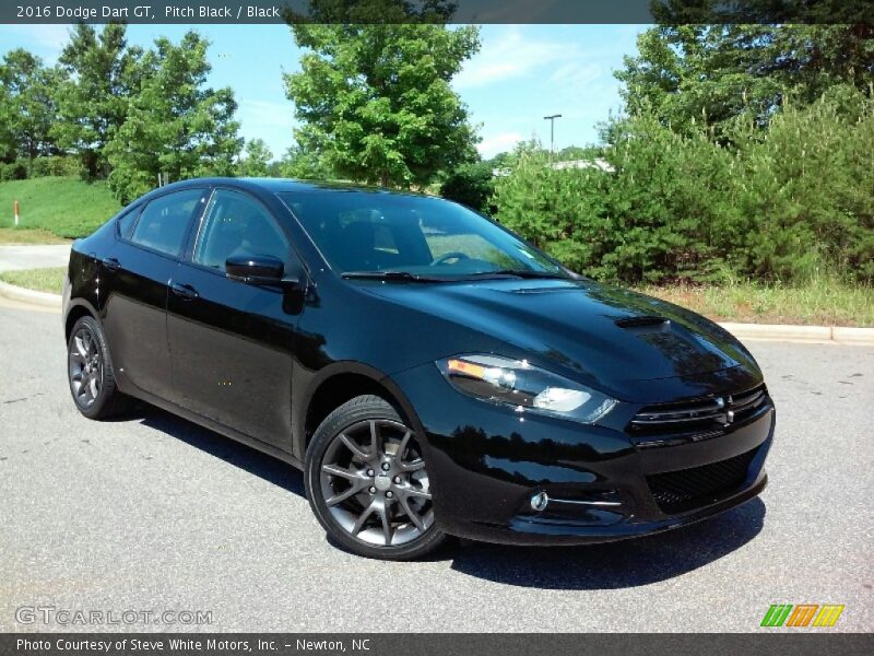 Pitch Black / Black 2016 Dodge Dart GT