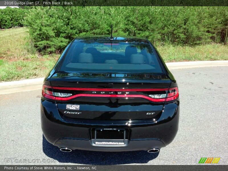 Pitch Black / Black 2016 Dodge Dart GT