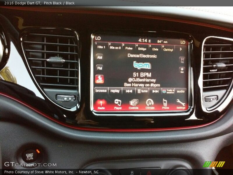 Pitch Black / Black 2016 Dodge Dart GT