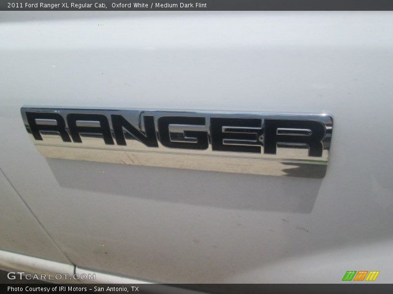 Oxford White / Medium Dark Flint 2011 Ford Ranger XL Regular Cab