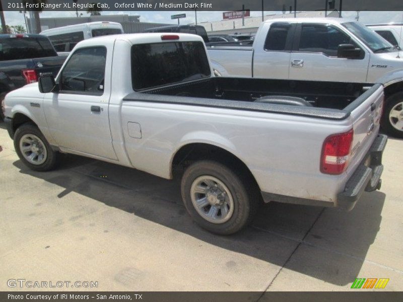 Oxford White / Medium Dark Flint 2011 Ford Ranger XL Regular Cab