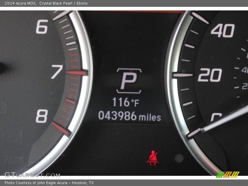 Crystal Black Pearl / Ebony 2014 Acura MDX