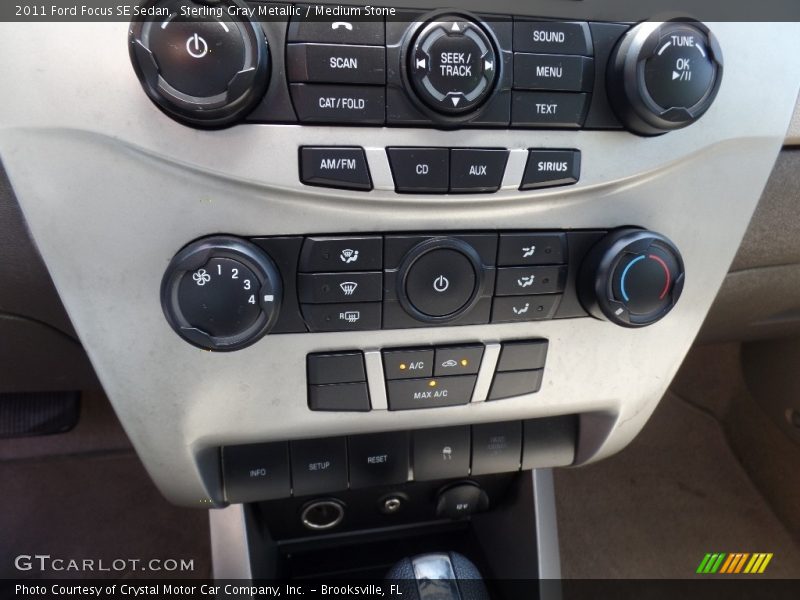 Sterling Gray Metallic / Medium Stone 2011 Ford Focus SE Sedan