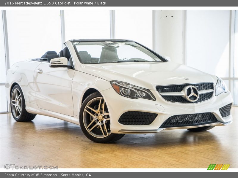 Front 3/4 View of 2016 E 550 Cabriolet